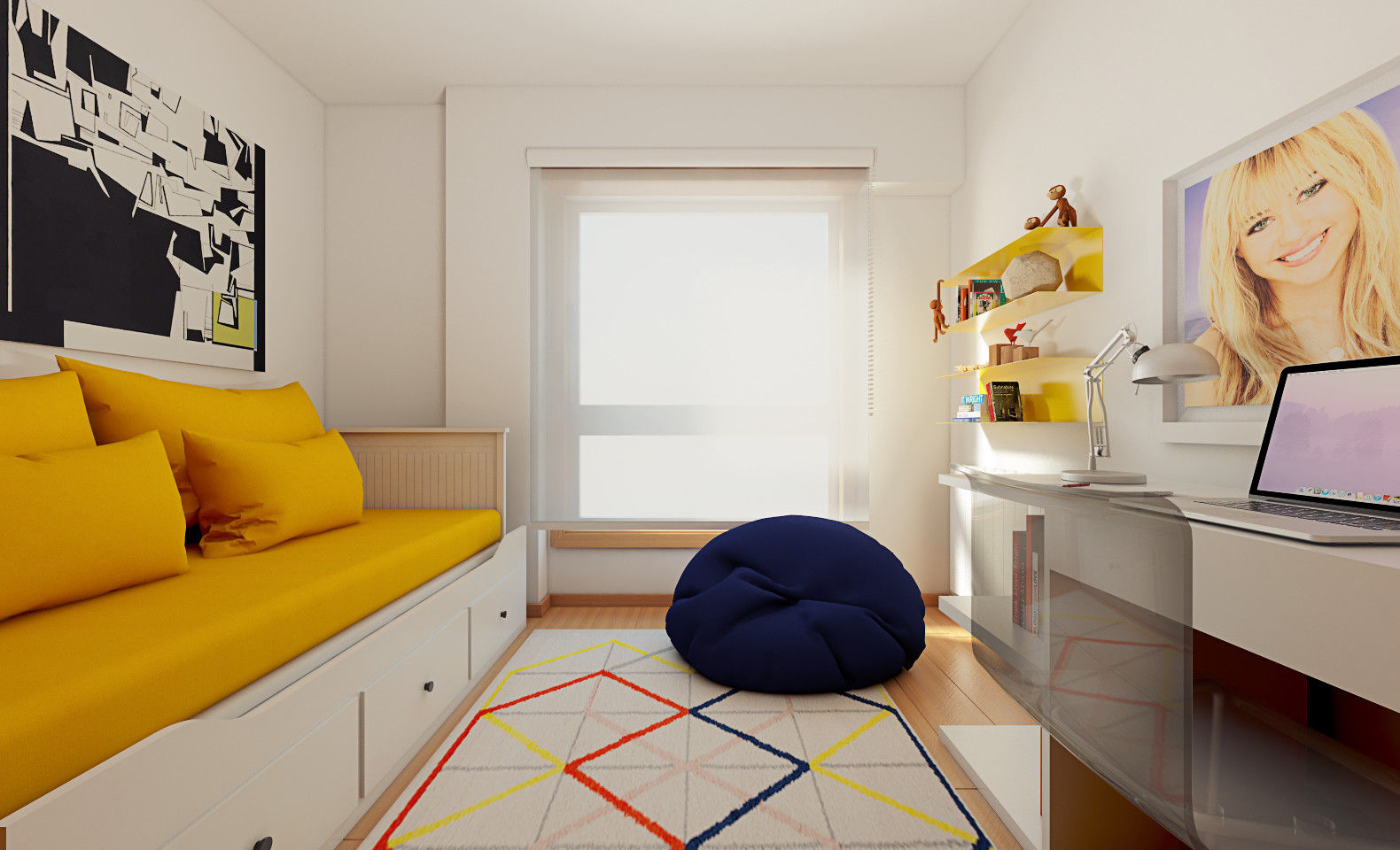 Apartamento Ikea, José Tiago Rosa José Tiago Rosa Dormitorios infantiles minimalistas