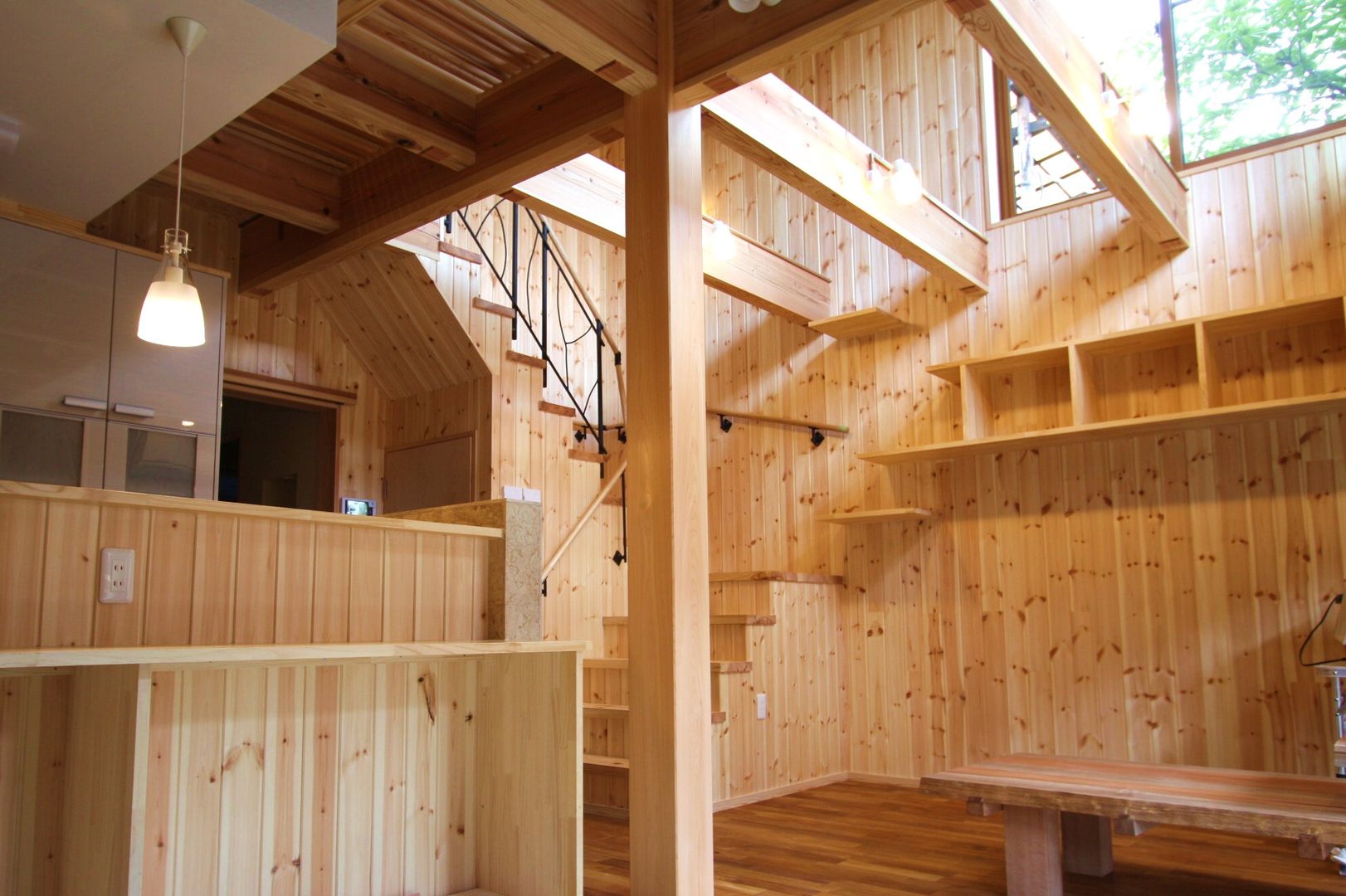 ねこ楽舎, 竹内村上ＡＴＥＬＩＥＲ 竹内村上ＡＴＥＬＩＥＲ Living room Wood Wood effect