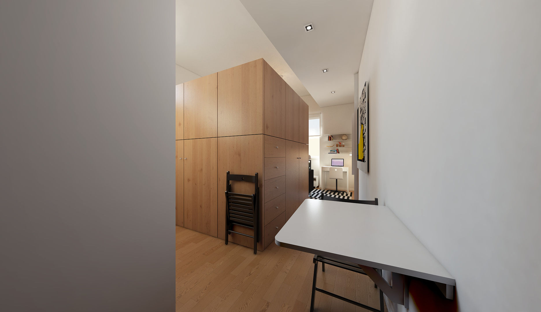 Micro Loft, José Tiago Rosa José Tiago Rosa مطبخ