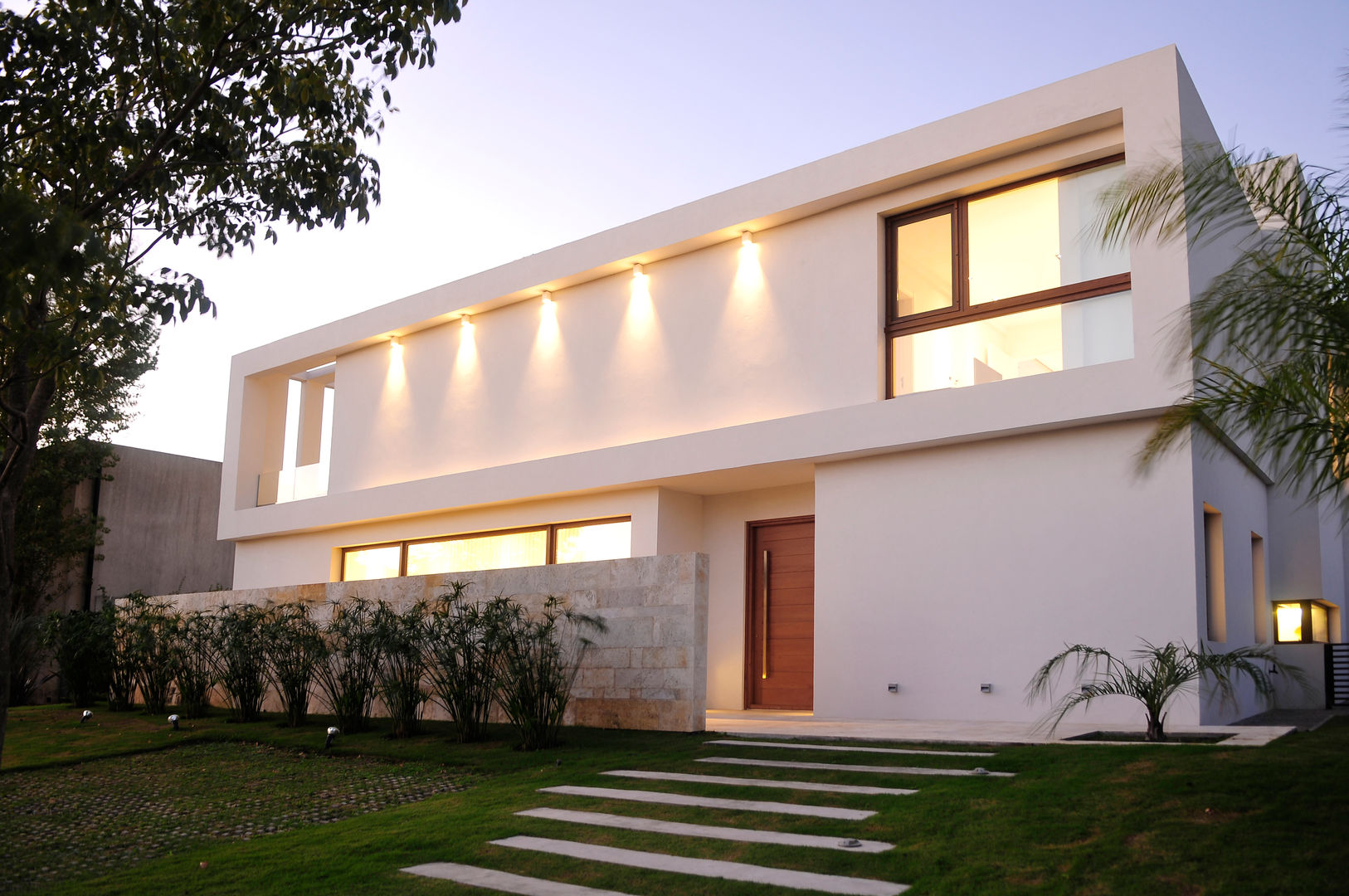 Entrance Ramirez Arquitectura Villas Piedra