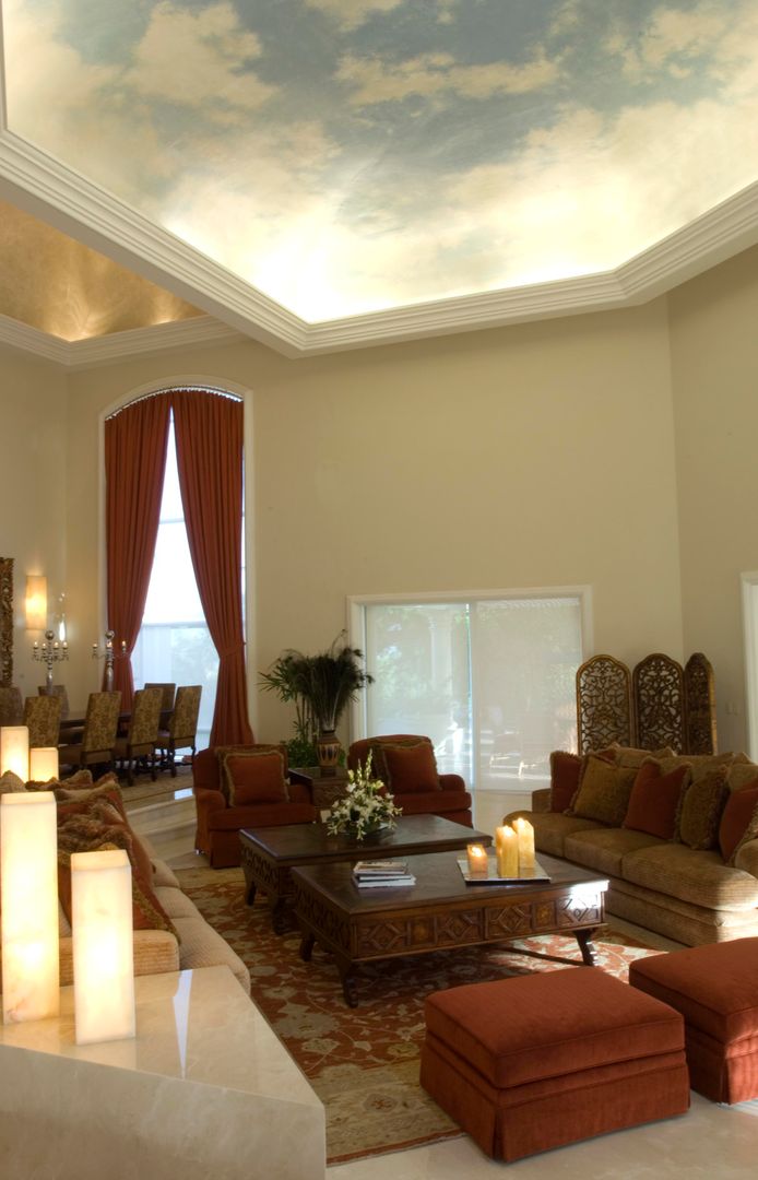 Sala homify Livings de estilo colonial Sofás y sillones