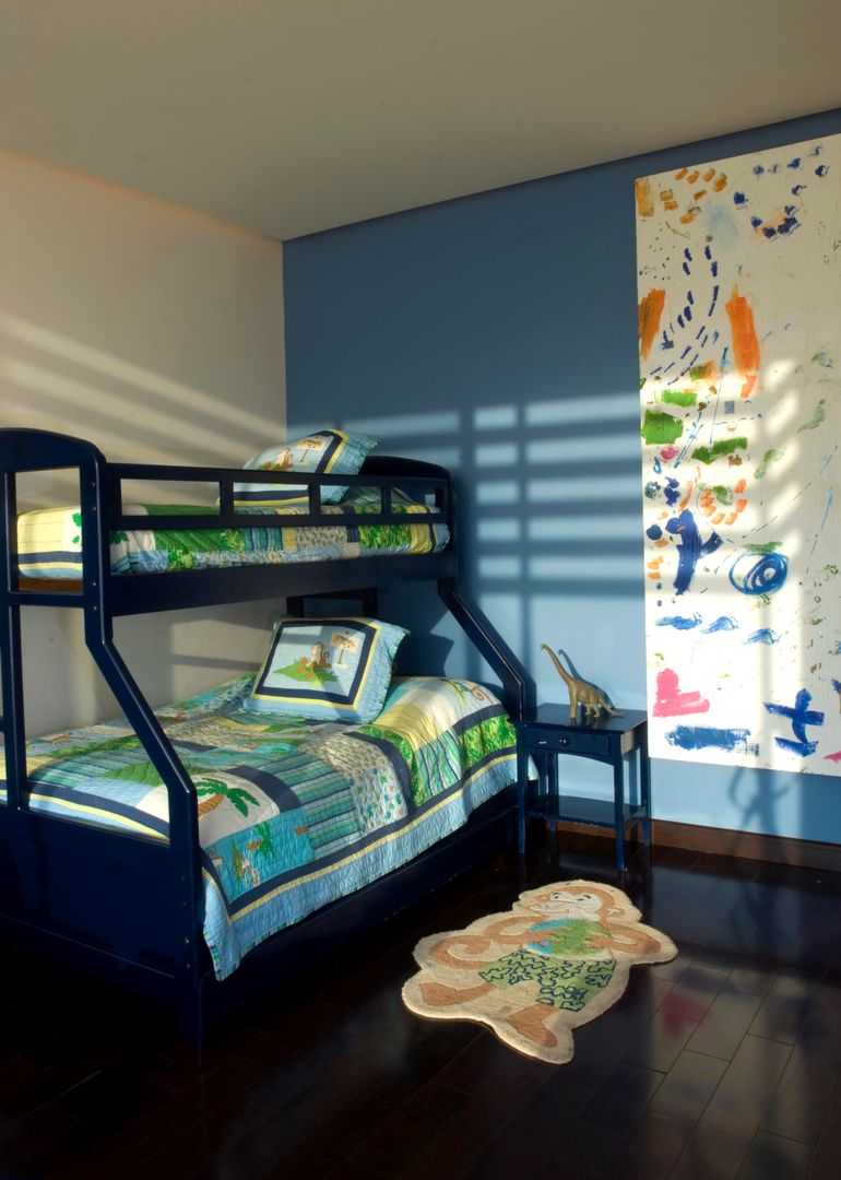Recamara niños homify Dormitorios infantiles de estilo minimalista Madera Acabado en madera Accesorios y decoración