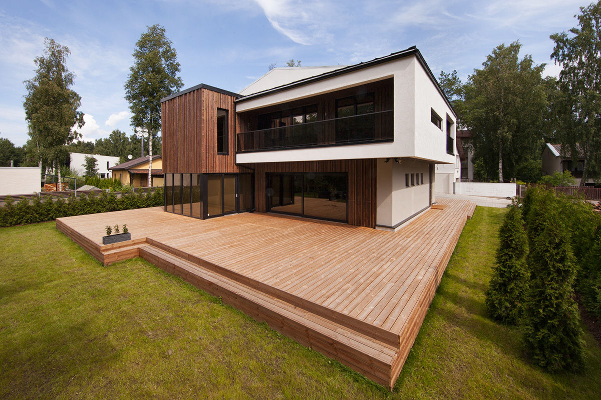 Suburban House, Heut Architects Heut Architects Minimalist Evler