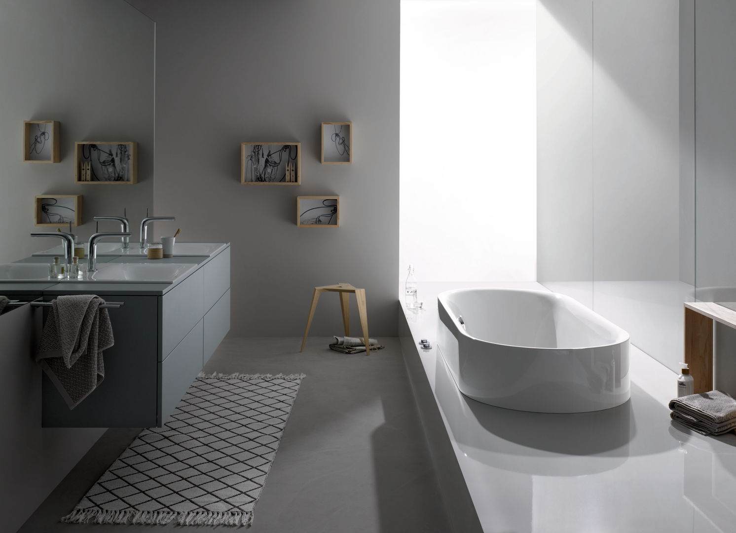 BetteLux, Preto&Pinho Preto&Pinho Modern bathroom Bathtubs & showers