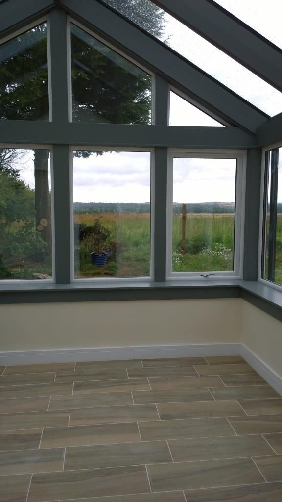 Grey Conservatory Architects Scotland Ltd Modern Conservatory