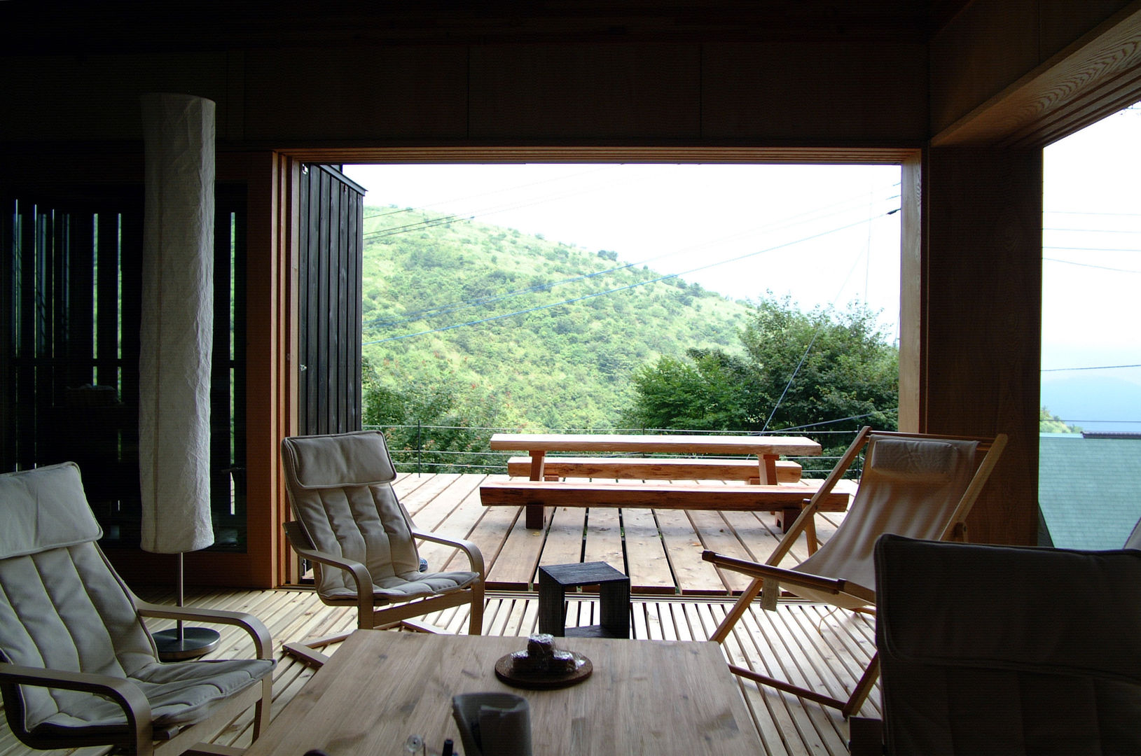 山中庵, 樋口善信建築計画事務所 樋口善信建築計画事務所 Asian style dining room Wood Wood effect