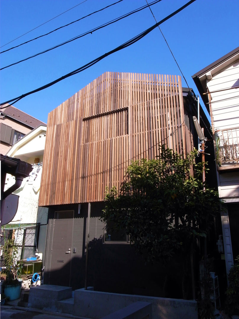 葛飾の住宅, ㈱姫松建築設計事務所 ㈱姫松建築設計事務所 Casas modernas: Ideas, diseños y decoración