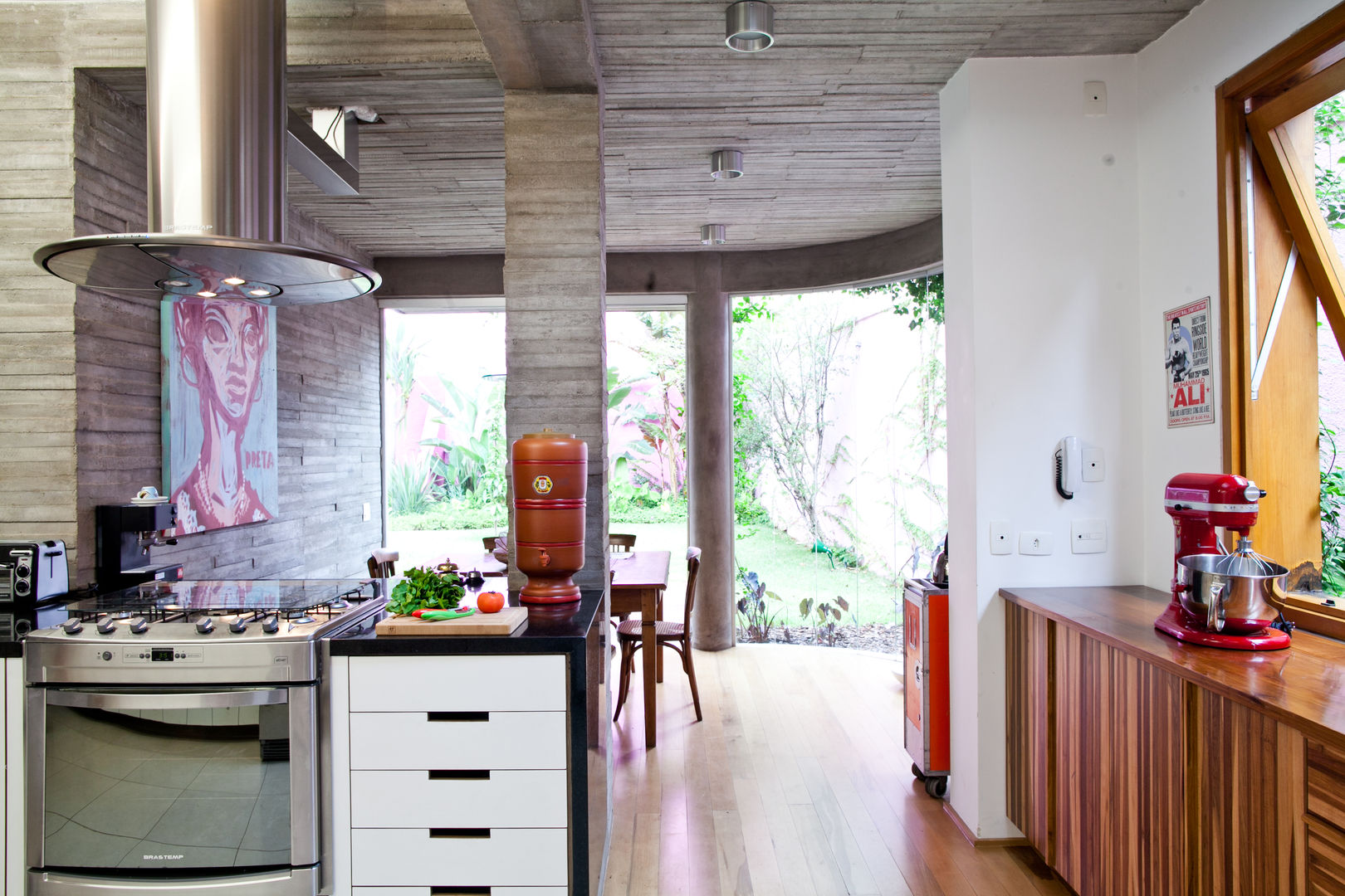 Casa Nando Reis, Estúdio Paulo Alves Estúdio Paulo Alves Cocinas de estilo moderno