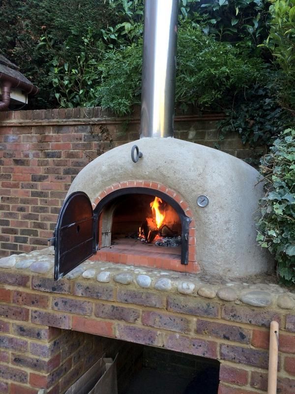 Garden wood-fired oven wood-fired oven 러스틱스타일 정원