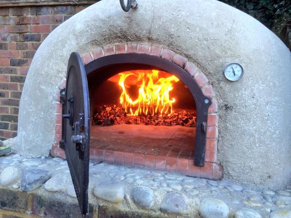 Garden wood-fired oven wood-fired oven Rustic style garden