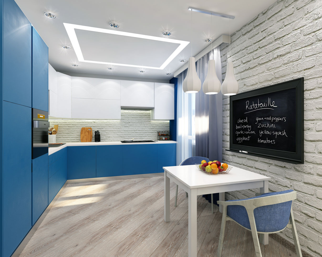 ЖК Мишино, квартира для молодой девушки, Лето Дизайн Лето Дизайн Nhà bếp phong cách tối giản