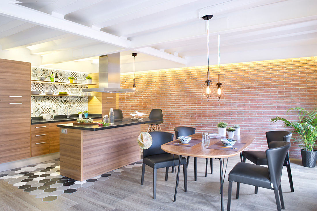 Cambio Sena por Mediterráneo, Egue y Seta Egue y Seta Cocinas modernas: Ideas, imágenes y decoración