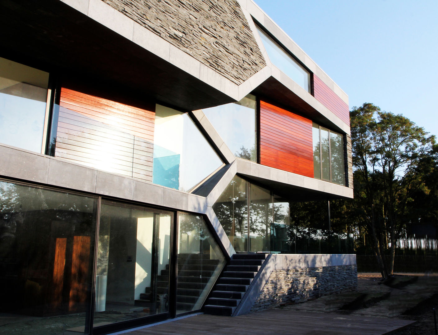 Villa van Lipzig Venlo, Loxodrome design&innovation Loxodrome design&innovation Modern houses