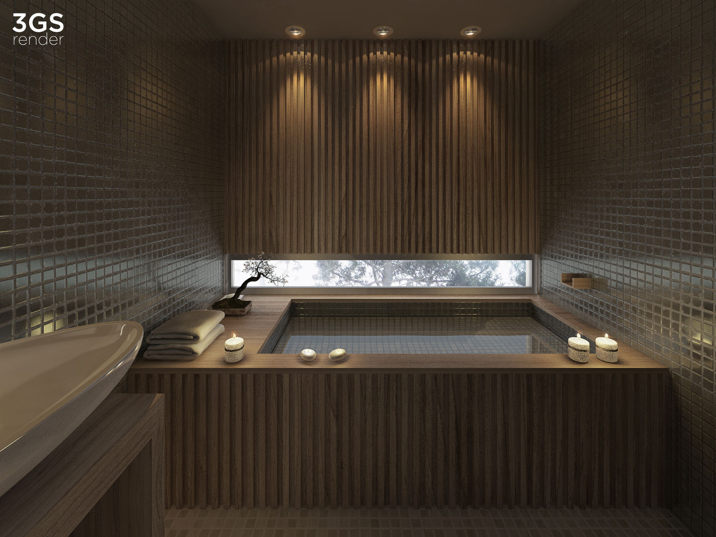 3GS Render, 3GS render 3GS render 現代浴室設計點子、靈感&圖片