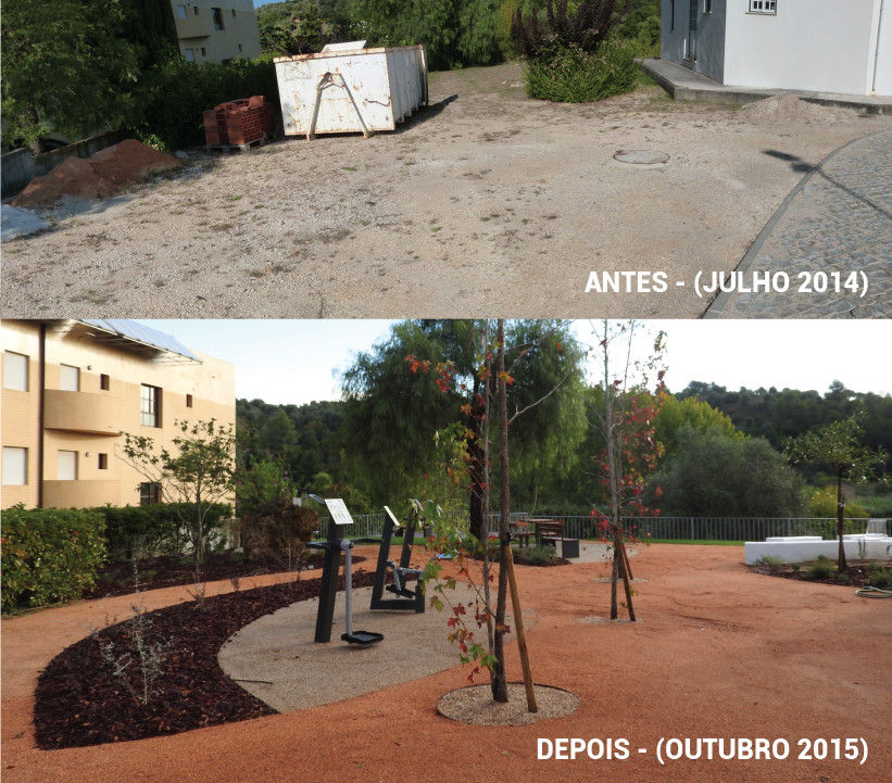 Antes e Depois OpenGreen Jardins campestres