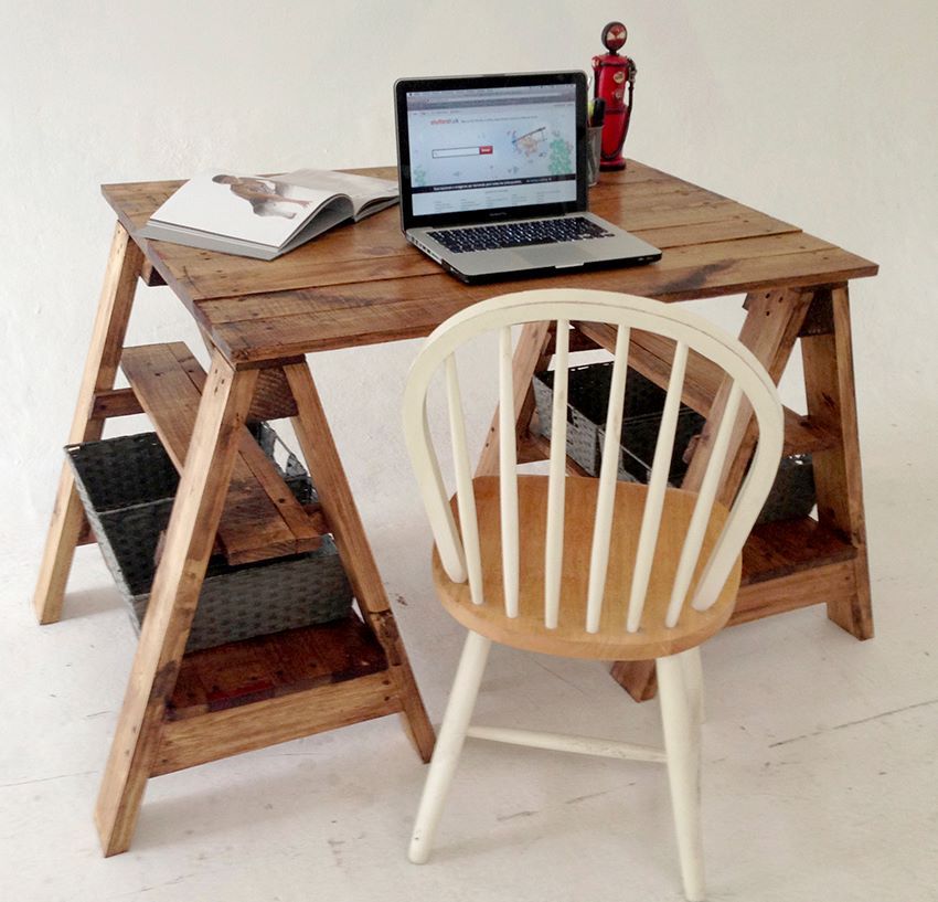 Escritorios de Madera, Biogibson Biogibson Industrial style study/office Wood Desks