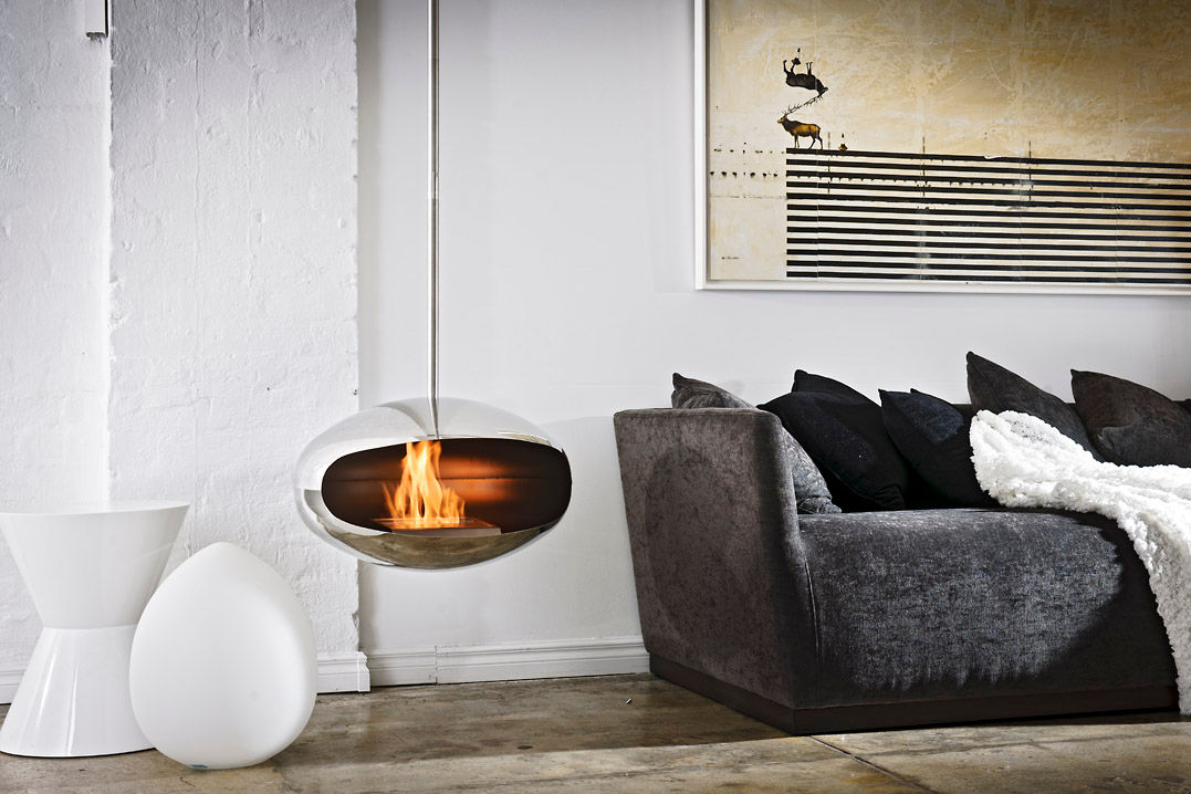 Cheminées Bio-Ethanol , BIENVENUE CHEZ VOUS BIENVENUE CHEZ VOUS Salas de estilo moderno Chimeneas y accesorios