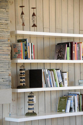 PROYECTO + BH1657, Estudio Susana Villaverde Estudio Susana Villaverde Living room Shelves