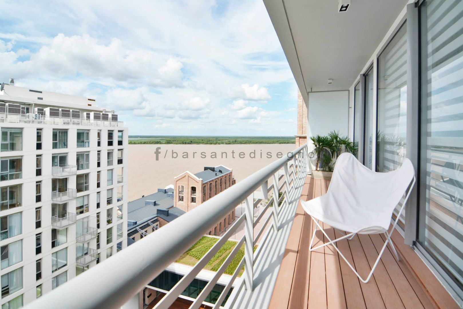 FORUM PUERTO NORTE, Barsante Disegno Barsante Disegno Modern balcony, veranda & terrace
