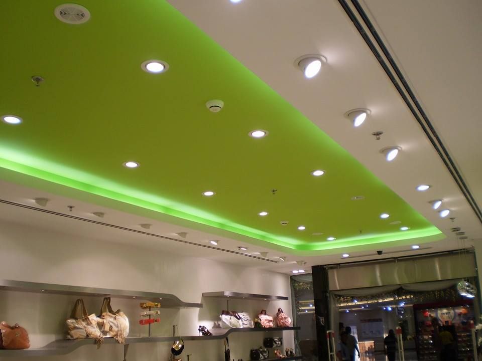 False Ceiling and Electrical work, The Bright Interiors The Bright Interiors Casas modernas