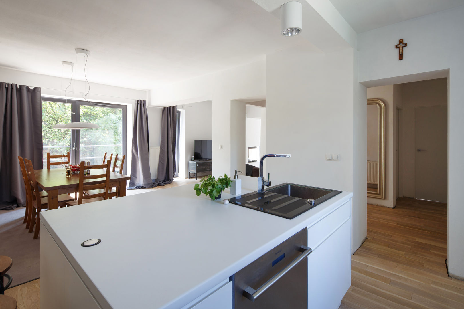 CUBE-2-BOX HOUSE, Zalewski Architecture Group Zalewski Architecture Group Kitchen