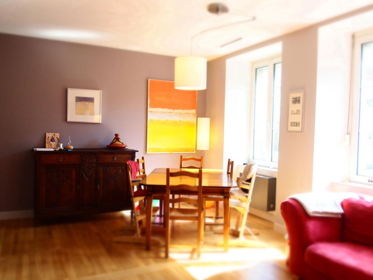 Réhabilitation d'un appartement à Strasbourg, Ae-design Ae-design Modern dining room