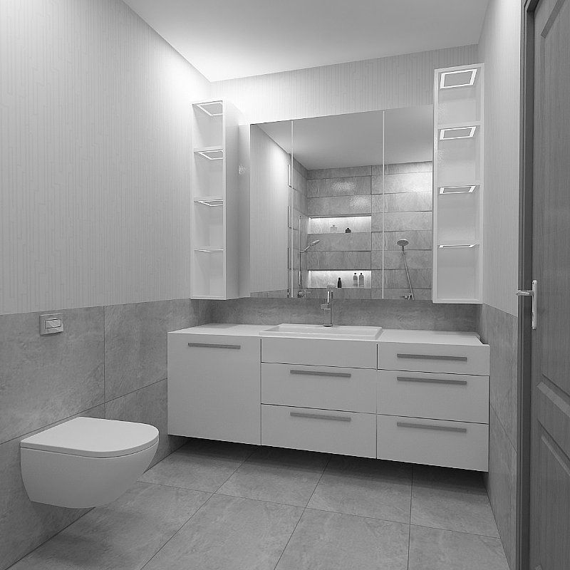 Mesa Evleri, Boer As. Boer As. Modern bathroom