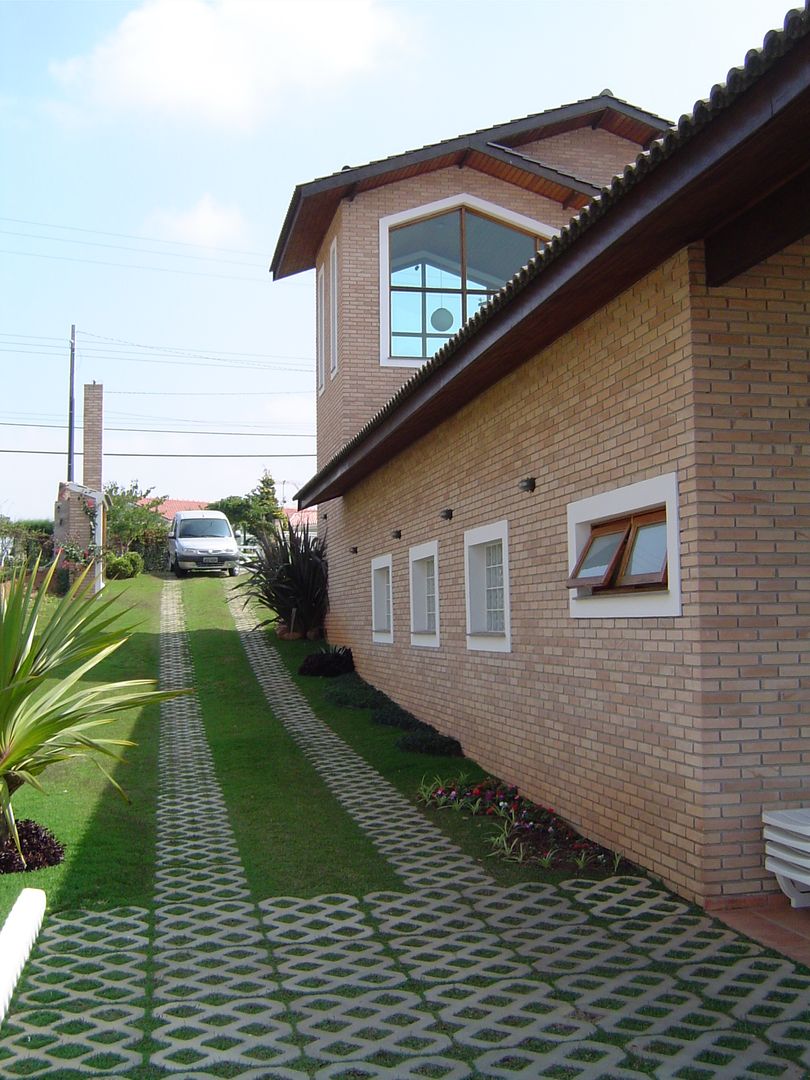 Casa de campo em São Roque, GATE Arquitetos Associados GATE Arquitetos Associados บ้านและที่อยู่อาศัย