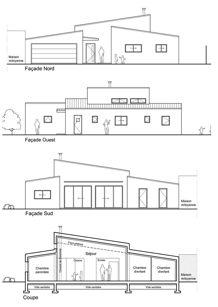 homify 모던스타일 주택