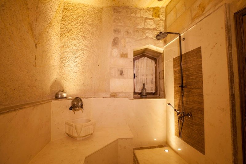 Kuşçular Konağı Öncesi Ve Sonrası, Kayakapi Premium Caves - Cappadocia Kayakapi Premium Caves - Cappadocia Rustic style bathroom