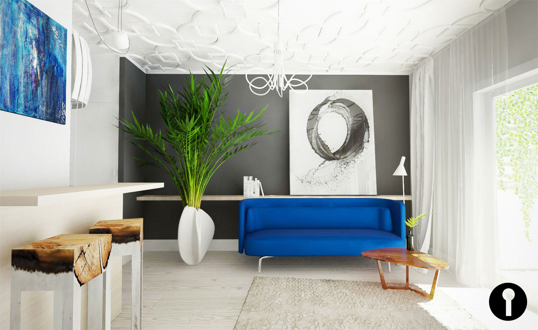 Nowoczesność w każdym calu, Urządzamy pod klucz Urządzamy pod klucz Modern Living Room