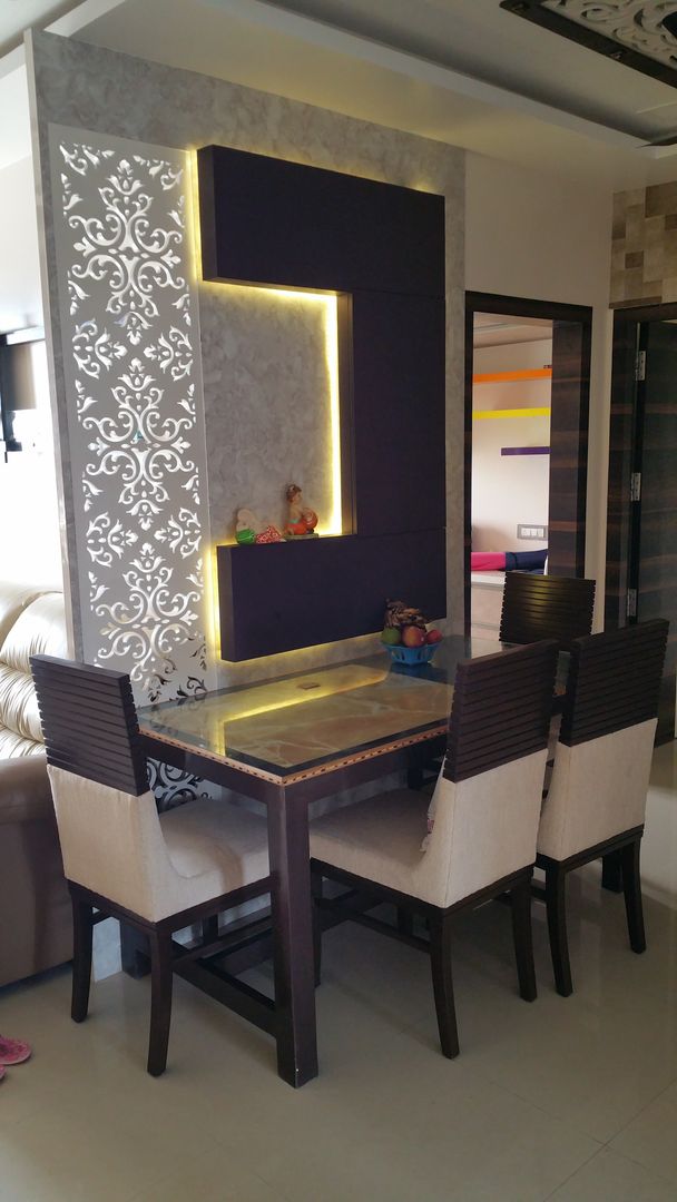 3 BHK Apartment , Alaya D'decor Alaya D'decor غرفة السفرة أبلكاش