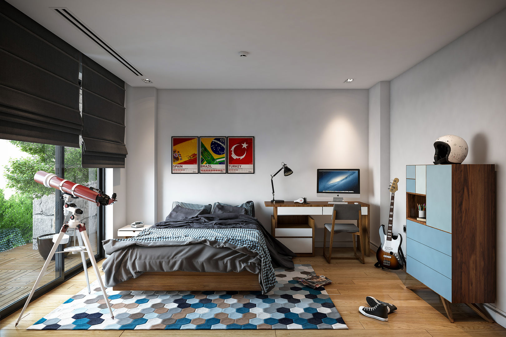 ATLAS TERAS | Mersin | Turkey , BUUN MOTTO ARCHITECTS BUUN MOTTO ARCHITECTS Nursery/kid’s room