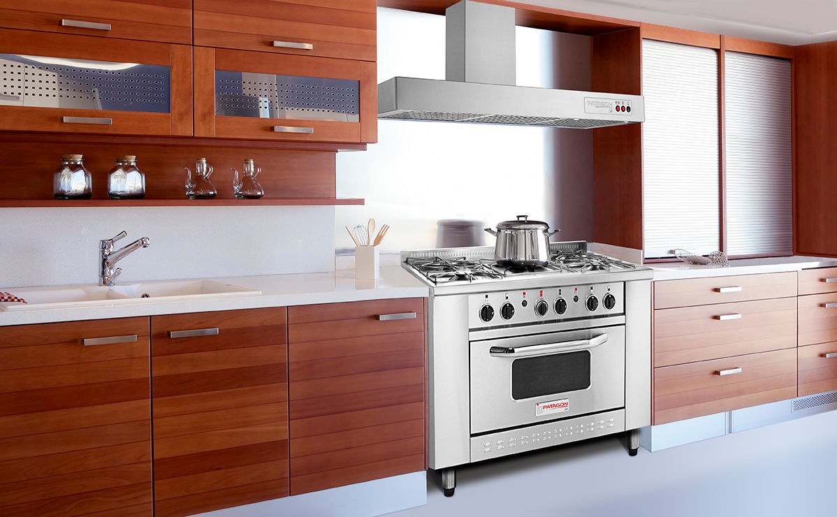 Cocina Patagon Chef W45, Patagon Chef Patagon Chef 인더스트리얼 주방 금속 조리대