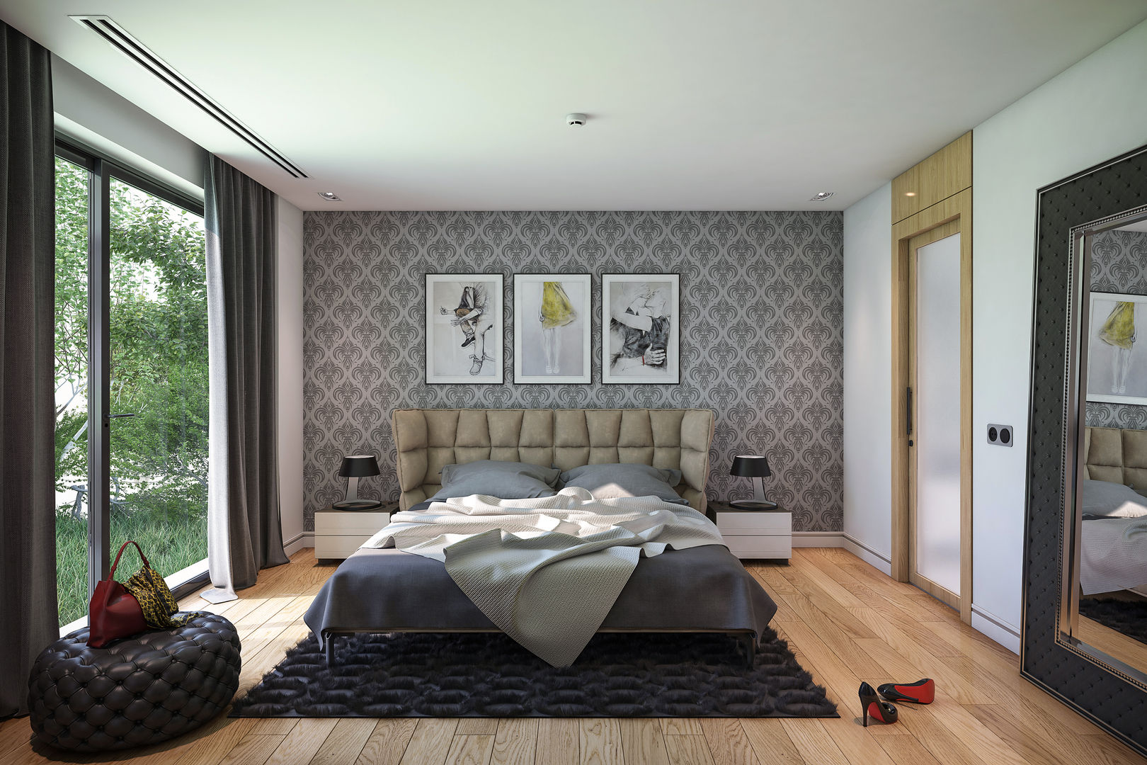 ATLAS TERAS | Mersin | Turkey , BUUN MOTTO ARCHITECTS BUUN MOTTO ARCHITECTS Modern style bedroom