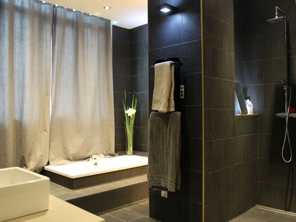 Appartement, Atrmosphere Agencement Atrmosphere Agencement Modern bathroom