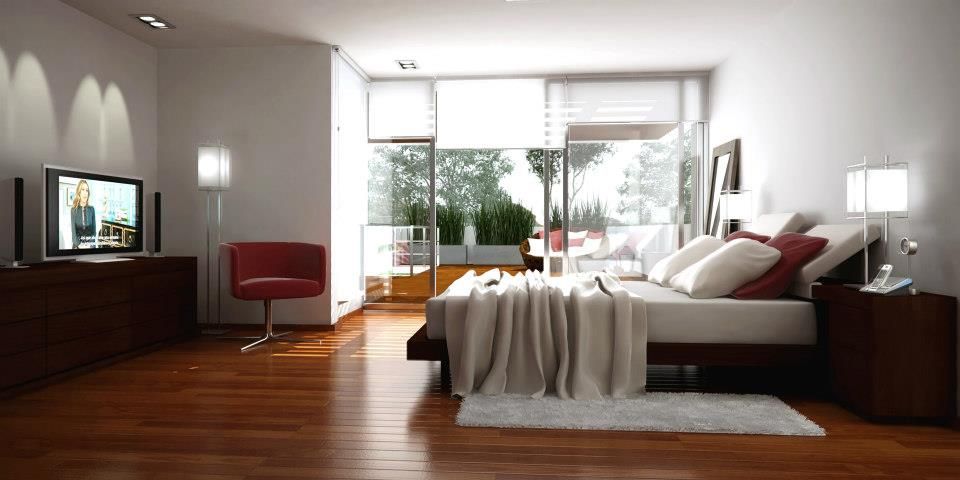 Vivienda en Grand Bell, AMADO arquitectos AMADO arquitectos Modern Bedroom