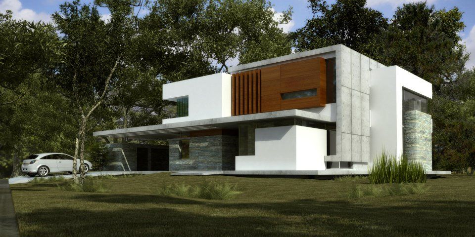 Vivienda en Grand Bell, AMADO arquitectos AMADO arquitectos Case moderne