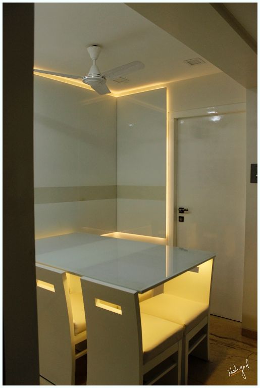 The Minimalist House, Neha Goel Architects Neha Goel Architects Comedores minimalistas