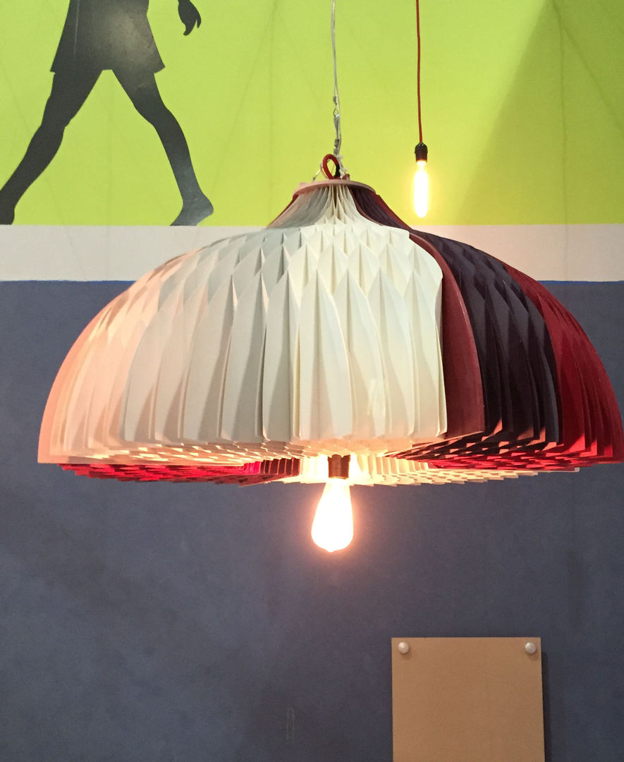 Expo CIHAC 2015, AMOATO STUDIO SA DE CV AMOATO STUDIO SA DE CV Bedroom کاغذ Lighting