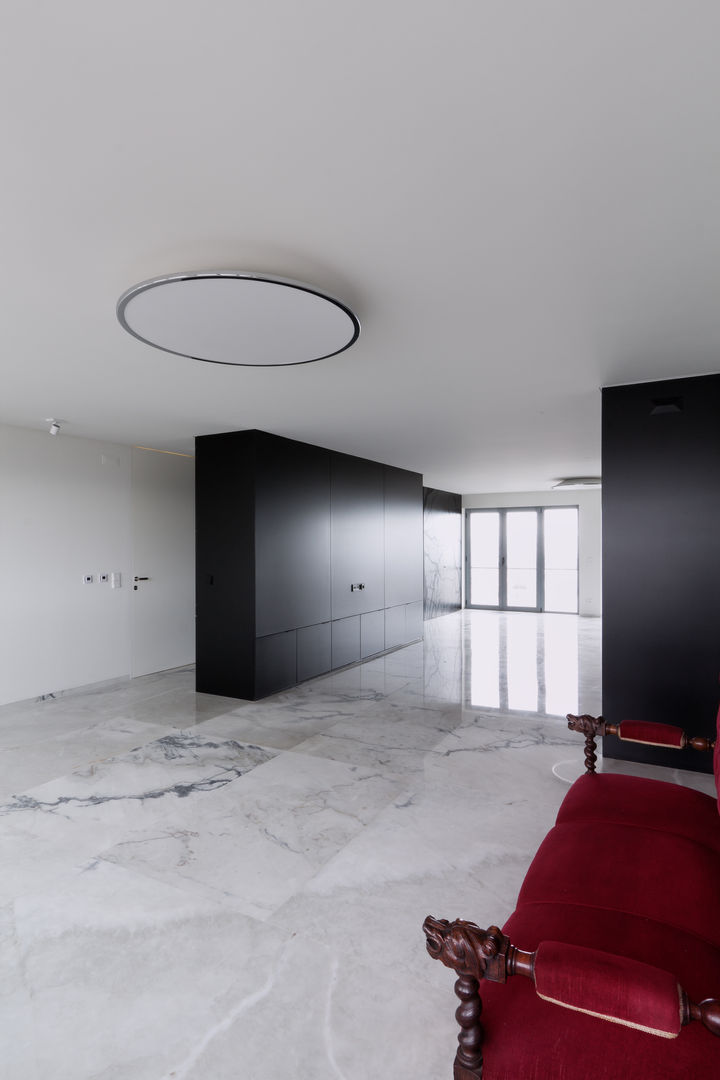 Apartamento Olivais, nmdarq nmdarq Salas de estar minimalistas