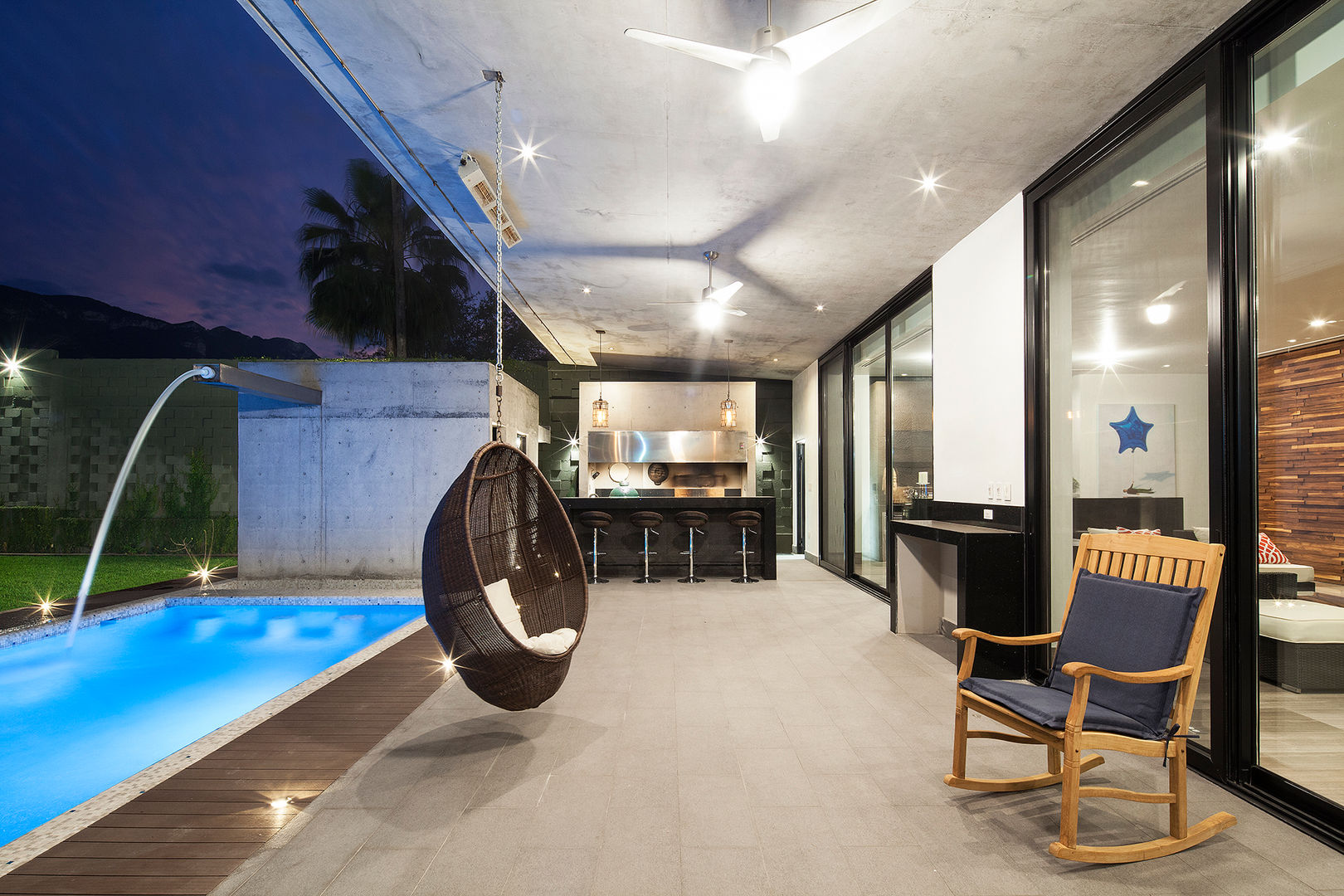 Terraza Sur WRKSHP arquitectura/urbanismo Balcones y terrazas modernos Granito