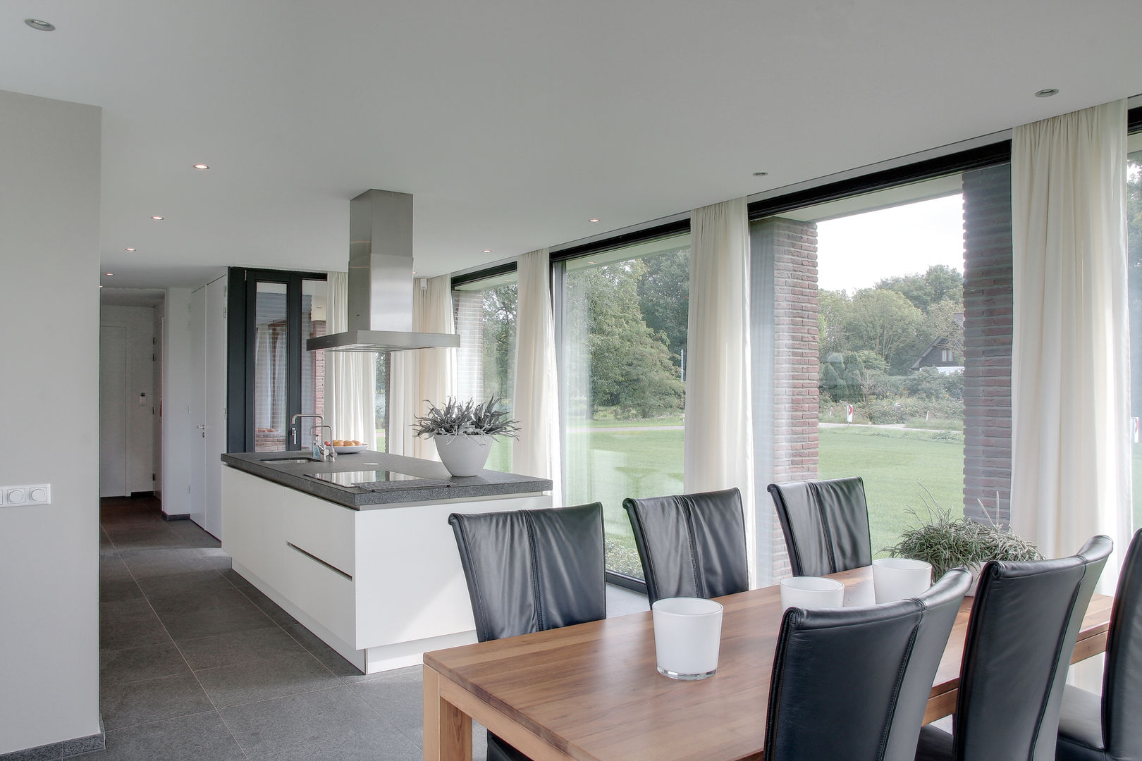 Woonhuis Stramproy, BenW architecten BenW architecten Cozinhas modernas