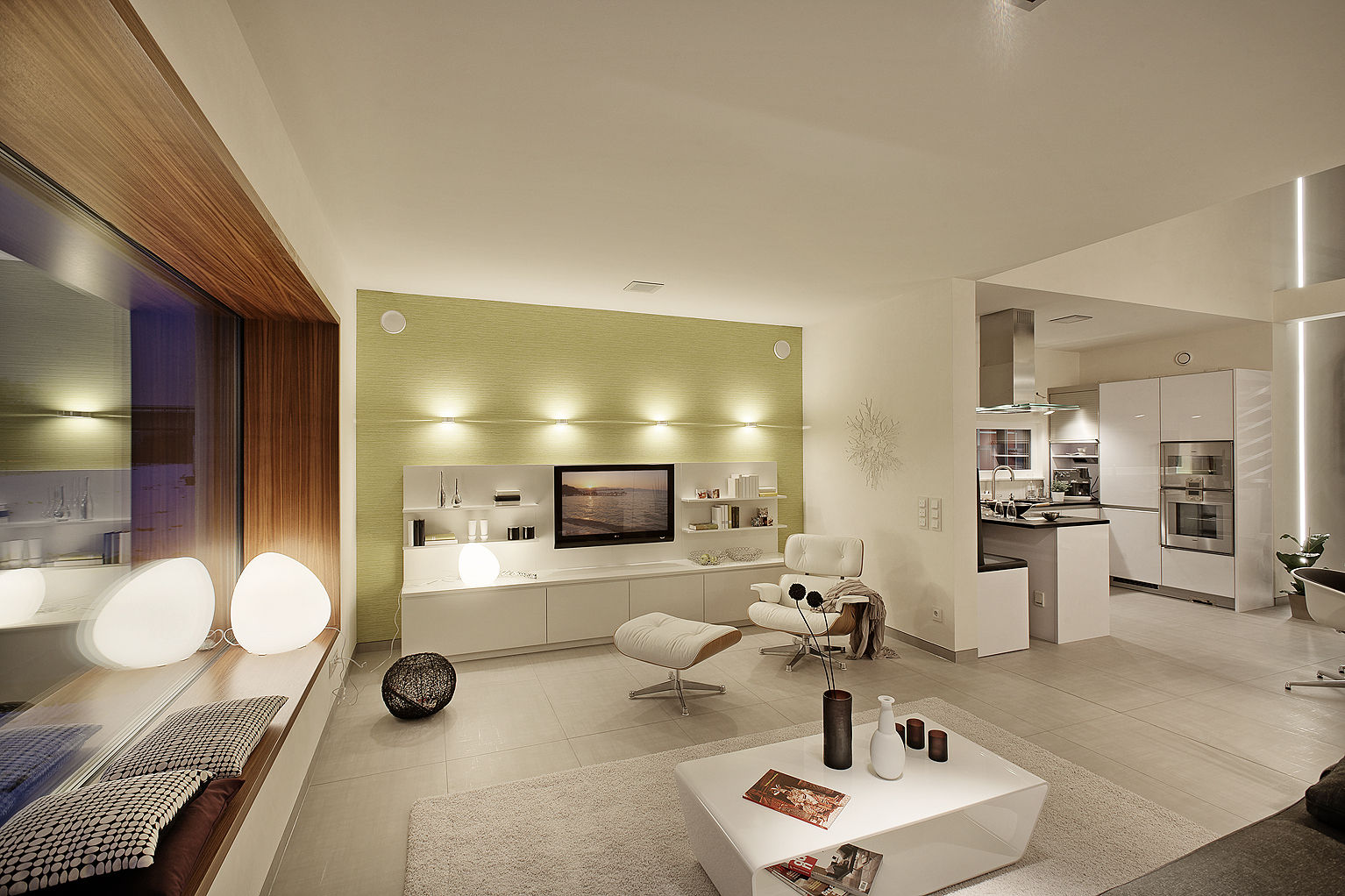 LUXHAUS Musterhaus Nürnberg, Lopez-Fotodesign Lopez-Fotodesign Modern living room