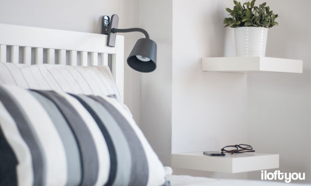 Piso en Les Corts, iloftyou iloftyou Modern style bedroom Lighting