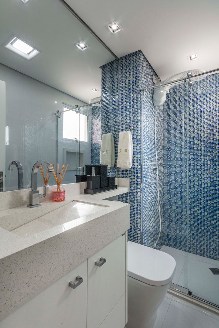 Apartamento de 40 metros quadrados., Lo. interiores Lo. interiores Eclectic style bathroom