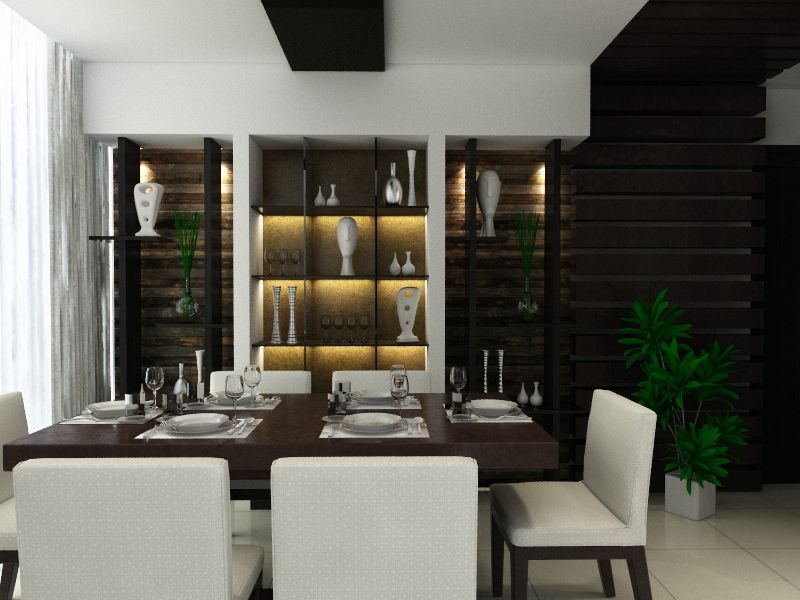 Singh Residence, Space Interface Space Interface Modern dining room