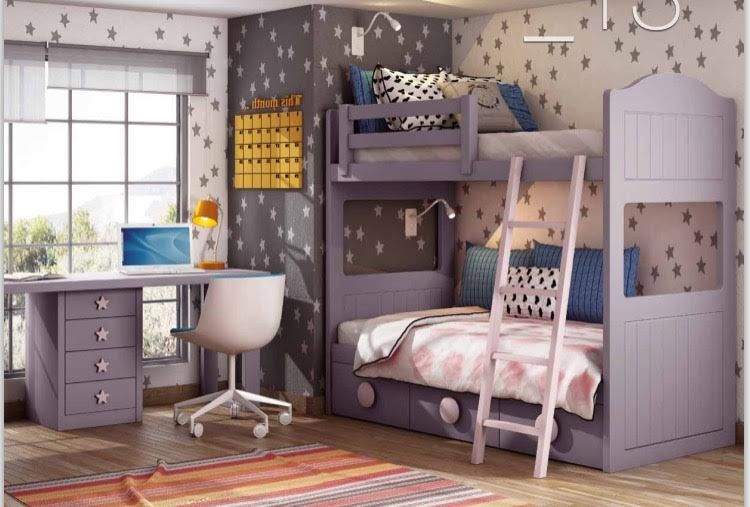dormitorios infantiles con encanto, muebles dalmi decoracion s l muebles dalmi decoracion s l Commercial spaces Wood Wood effect Stadiums