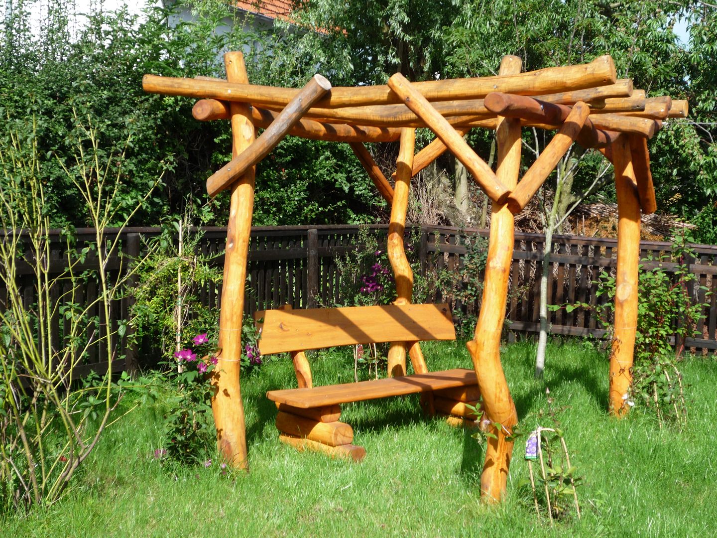 Gartengestaltung, Rheber Holz Design Rheber Holz Design Сад в тропическом стиле Дерево Эффект древесины Мебель