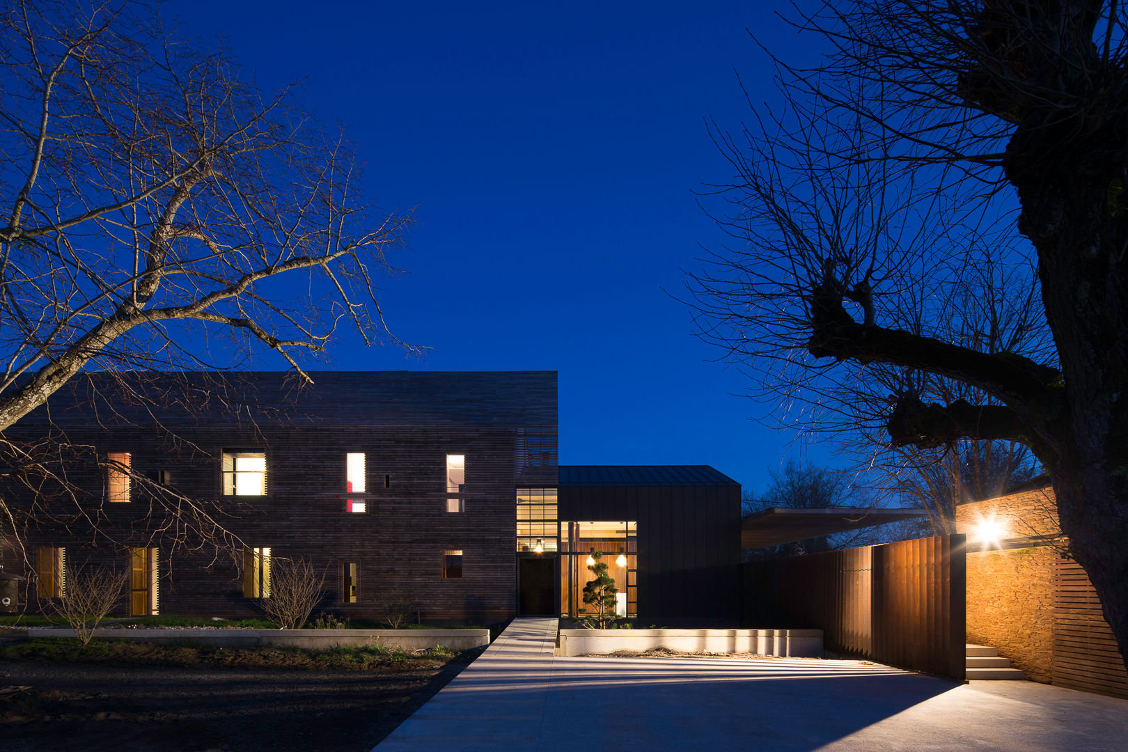 UN CHATEAU POUR 2, yann péron architecte yann péron architecte Casas modernas: Ideas, diseños y decoración